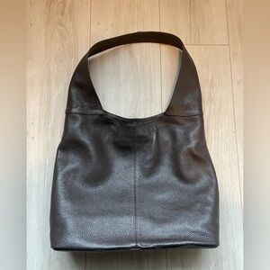 Brown Leather Shoulder Bag